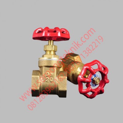Stop Kran Brass